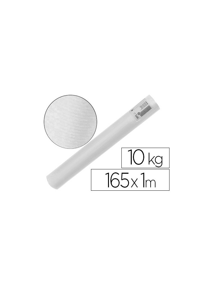 Papel kraft verjurado liderpapel blanco ancho 1mt longitud 165 mt gramaje 60 gr peso 10 kg Papel kraft verjurado liderpapel blanco ancho 1mt longitud 165 mt gramaje 60 gr peso 10 kg