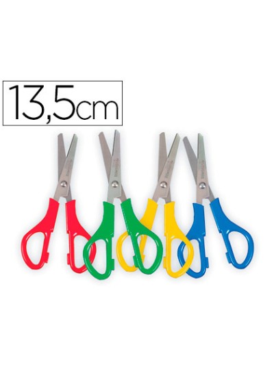 Tijera liderpapel para zurdos 13,5 cm unidad
