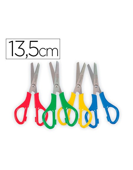 Tijera liderpapel para zurdos 13,5 cm unidad