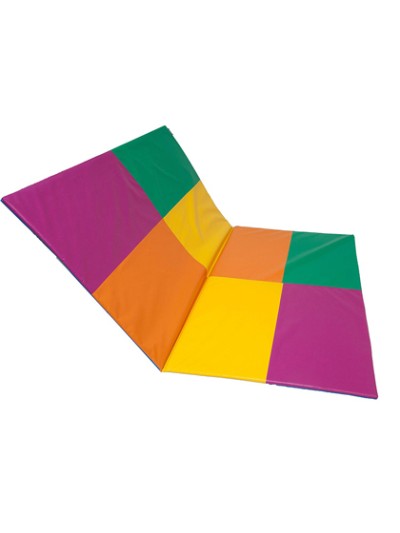 Tatami sumo didactic plegable multicolor 2 cuerpos 200x150x2 cm