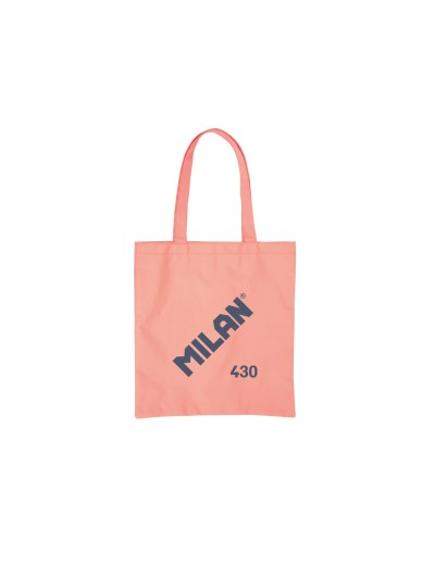 Bolsa con asas milan tote bag serie 1918 color rosa 380x410 mm