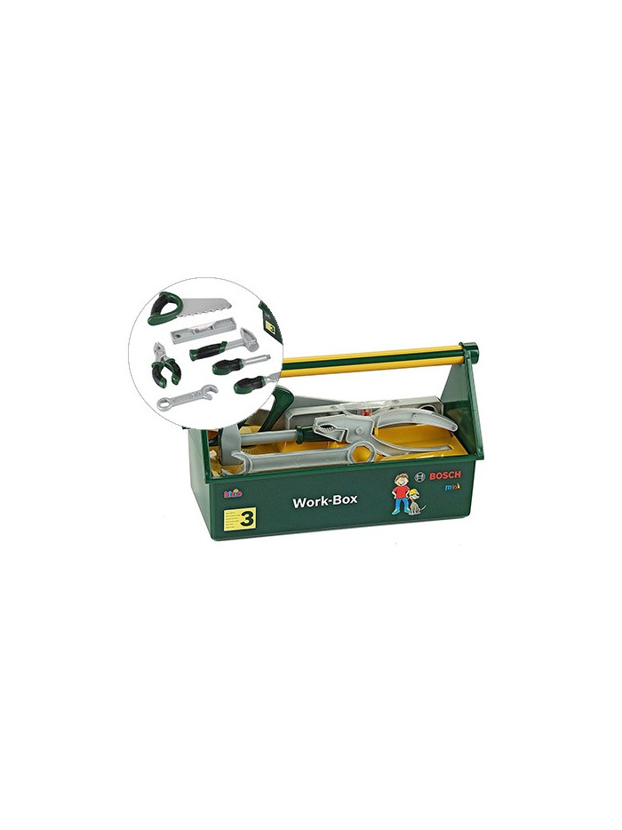 Caja de herramientas theo klein bosch con accesorios 30,3x14x17,2 cm Caja de herramientas theo klein bosch con accesorios 30,3x14x17,2 cm
