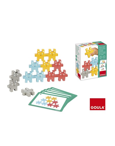 Juego goula didactico apilable conejito
