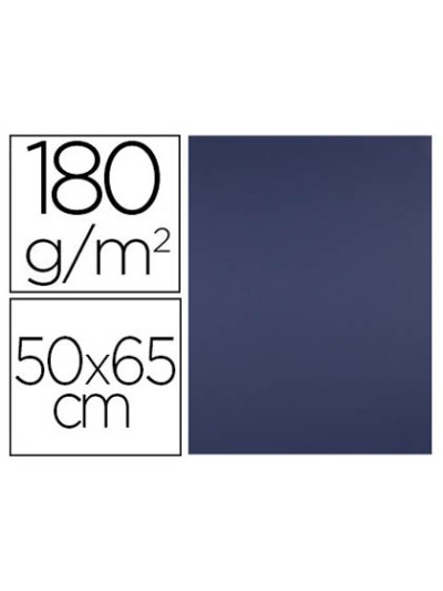 Cartulina liderpapel 50x65 cm 180 gr zafiro paquete de 25 hojas
