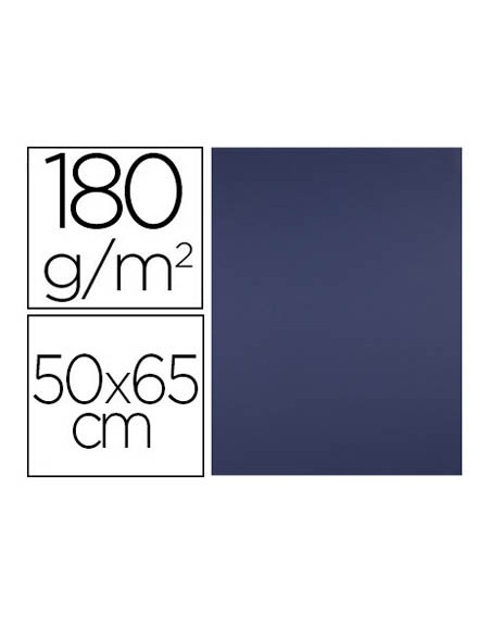 Cartulina liderpapel 50x65 cm 180 gr zafiro paquete de 25 hojas