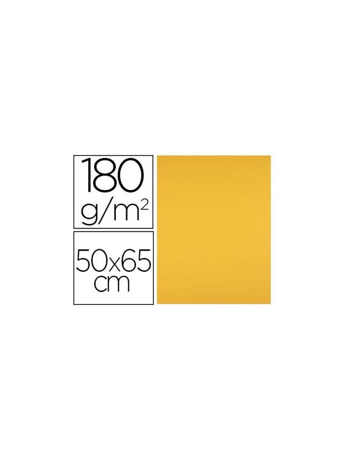 Cartulina liderpapel 50x65 cm 180 gr oro viejo paquete de 25 hojas Cartulina liderpapel 50x65 cm 180 gr oro viejo paquete de 25 hojas
