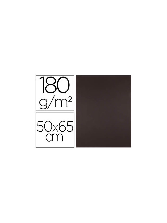 Cartulina liderpapel 50x65 cm 180 gr marron paquete de 25 hojas Cartulina liderpapel 50x65 cm 180 gr marron paquete de 25 hojas