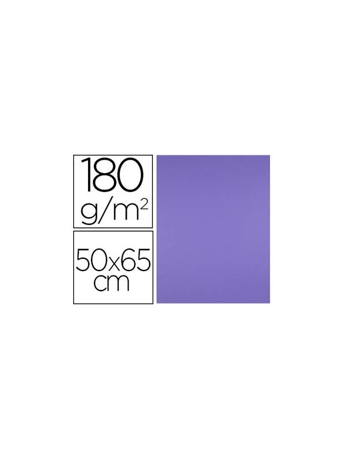 Cartulina liderpapel 50x65 cm 180 gr purpura unidad Cartulina liderpapel 50x65 cm 180 gr purpura unidad