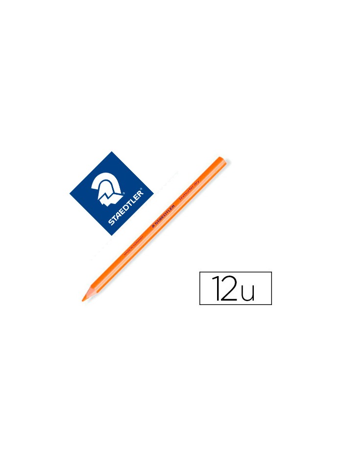Lapices fluorescente staedtler triangular top star naranja caja de 12 unidades Lapices fluorescente staedtler triangular top star naranja caja de 12 unidades