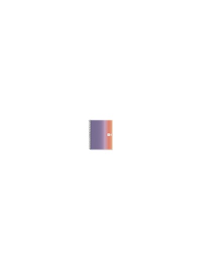 Cuaderno espiral miquelrius din a4 120 hojas 70 gr cuadro 5 mm tapa polipropileno aurora provence