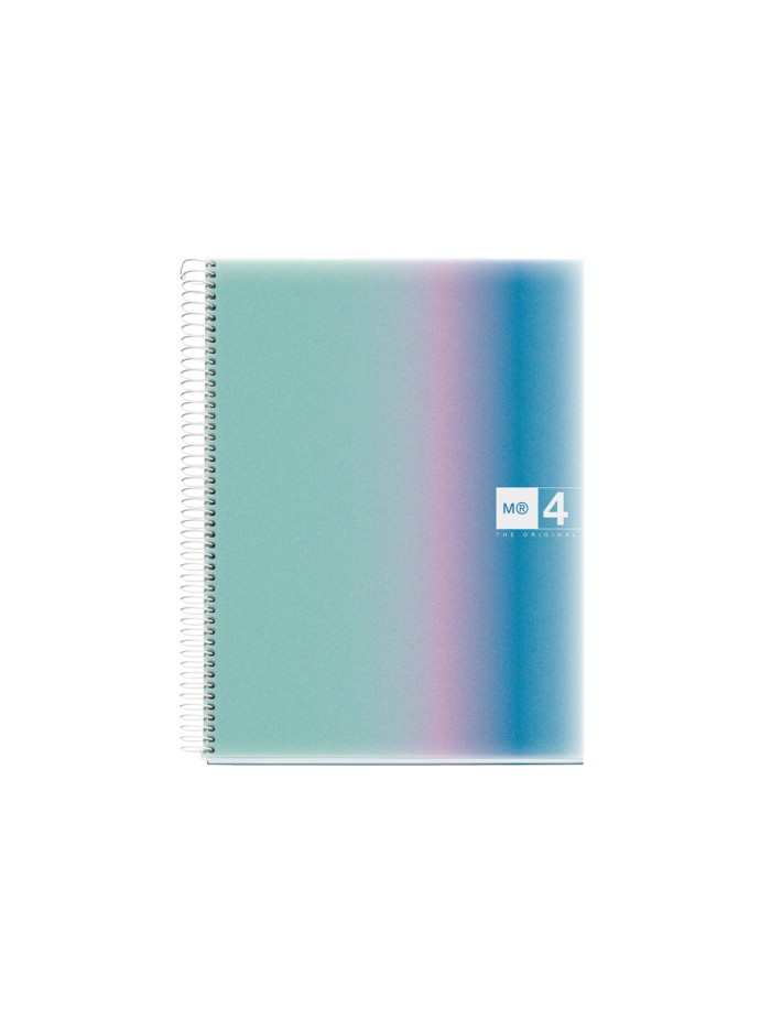 Cuaderno espiral miquelrius din a4 120 hojas 70 gr cuadro 5 mm tapa polipropileno aurora santorini Cuaderno espiral miquelrius din a4 120 hojas 70 gr cuadro 5 mm tapa polipropileno aurora santorini