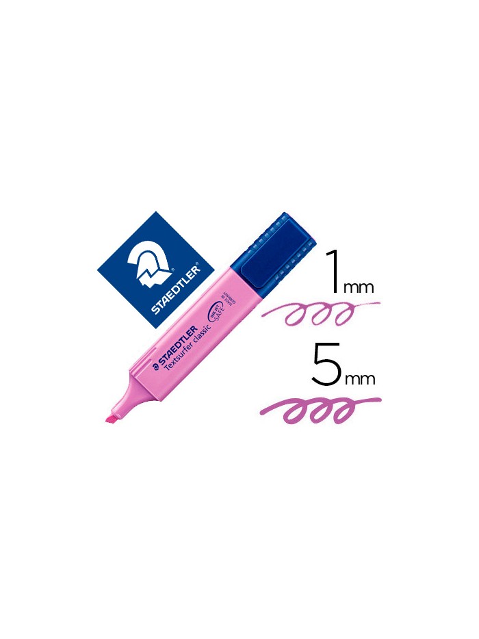 Rotulador staedtler textsurfer classic 364 fluorescente violeta Rotulador staedtler textsurfer classic 364 fluorescente violeta