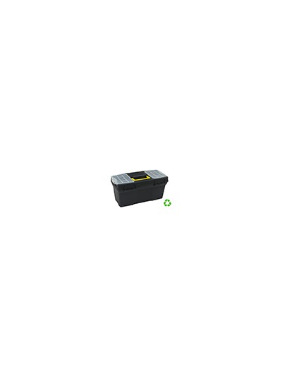 Caja de herramientas archivo 2000 con bandeja organizadora y compartimentos varios polipropileno reciclado 100%