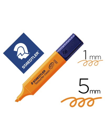 Rotulador staedtler textsurfer classic 364 fluorescente naranja