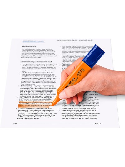 Rotulador staedtler textsurfer classic 364 fluorescente naranja