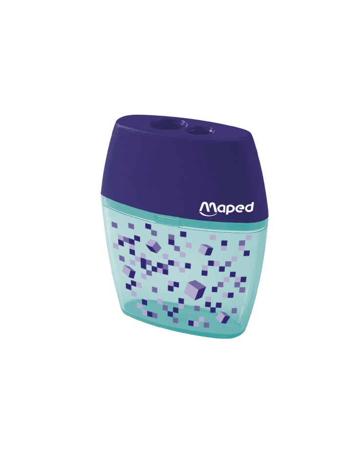 Sacapuntas maped plastico shaker pixel party 2 usos Sacapuntas maped plastico shaker pixel party 2 usos