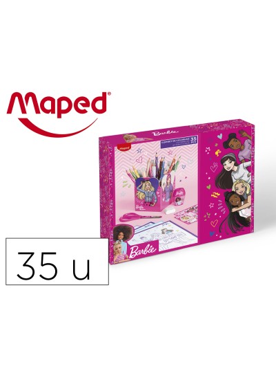 Caja regalo maped barbie 35 piezas