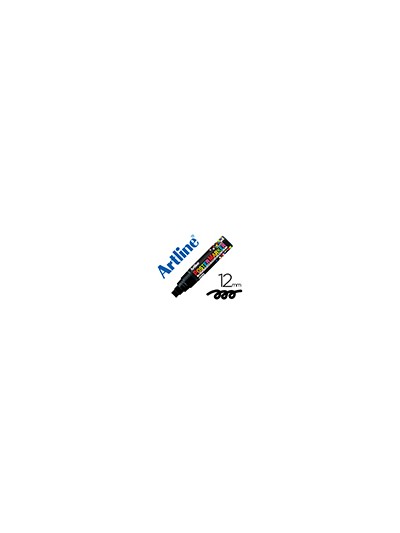 Rotulador artline poster marker epp-12 punta redonda 12 mm color negro