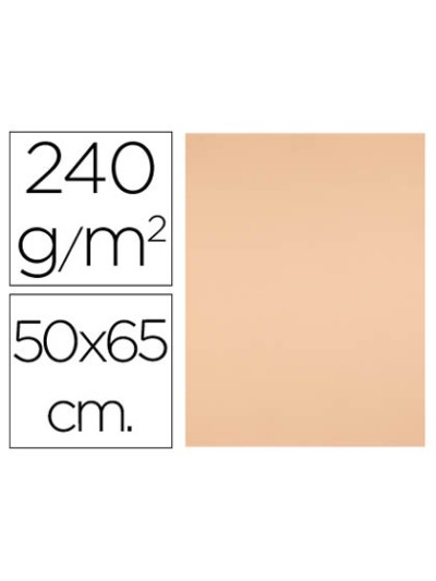 Cartulina liderpapel 50x65 cm 240g/m2 sepia paquete de 25 hojas