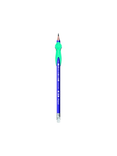 Lapices de grafito maped hb con goma borrar + adaptador ergonomico cubilete de 22 unidades