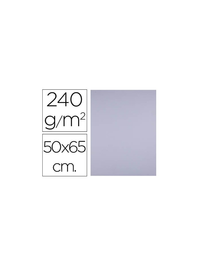Cartulina liderpapel 50x65 cm 240g/m2 lila paquete de 25 hojas Cartulina liderpapel 50x65 cm 240g/m2 lila paquete de 25 hojas
