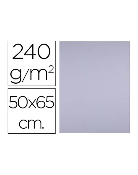 Cartulina liderpapel 50x65 cm 240g/m2 lila paquete de 25 hojas