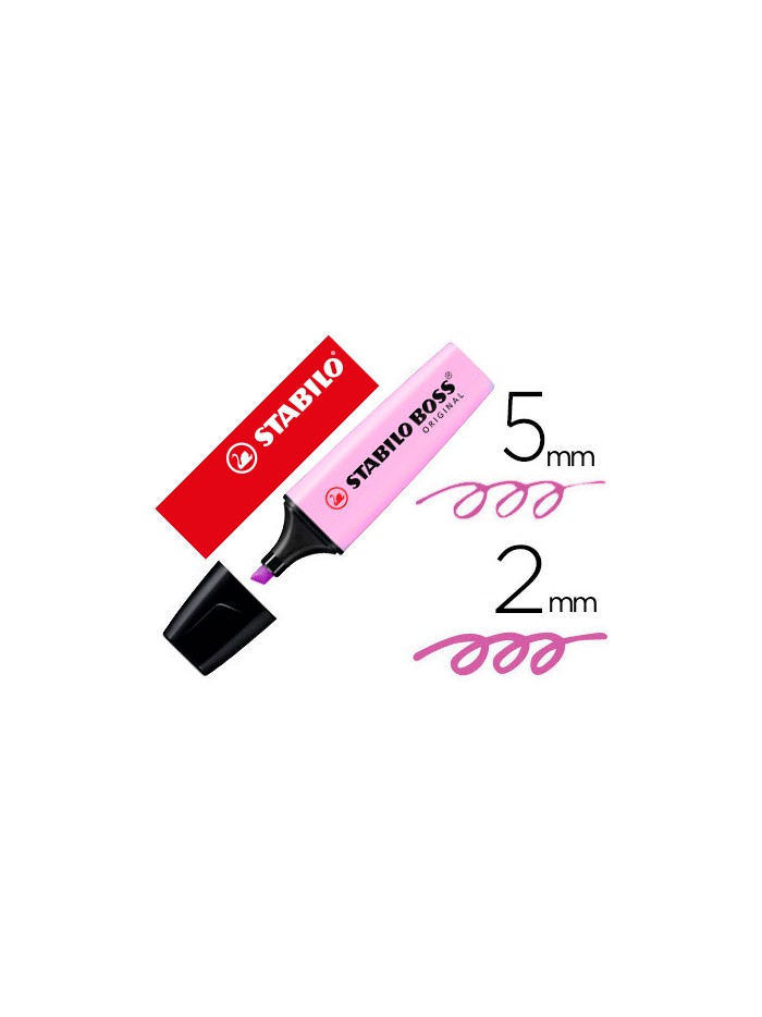Rotulador stabilo boss pastel fluorescente 70 brisa violeta Rotulador stabilo boss pastel fluorescente 70 brisa violeta