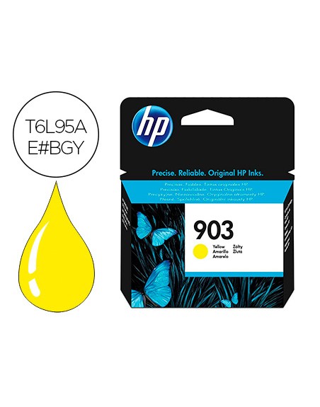 Ink-jet hp 903 officejet pro 6960 / 6970 amarillo 315 pag