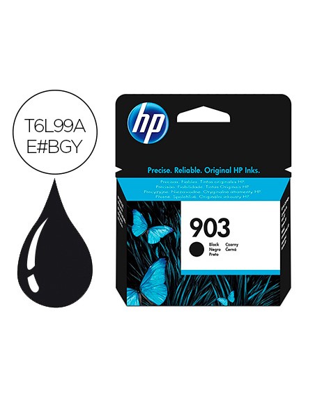 Ink-jet hp 903 officejet pro 6960 /6970 negro 300 pag