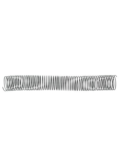 Espiral metalico q-connect 64 5:1 50mm 1,2mm caja de 25 unidades