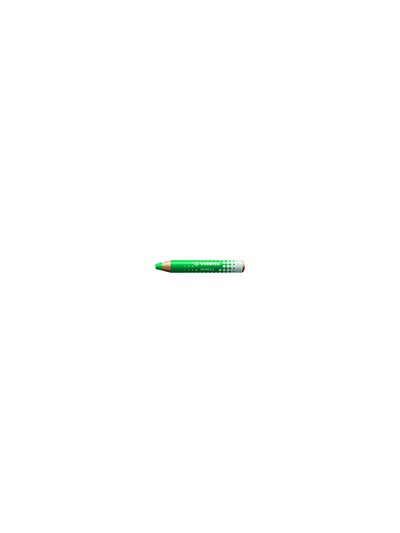 Lapiz marcador en seco stabilo markdry para pizarra blanca color verde caja de 5 unidades