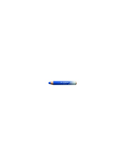 Lapiz marcador en seco stabilo markdry para pizarra blanca color azul caja de 5 unidades