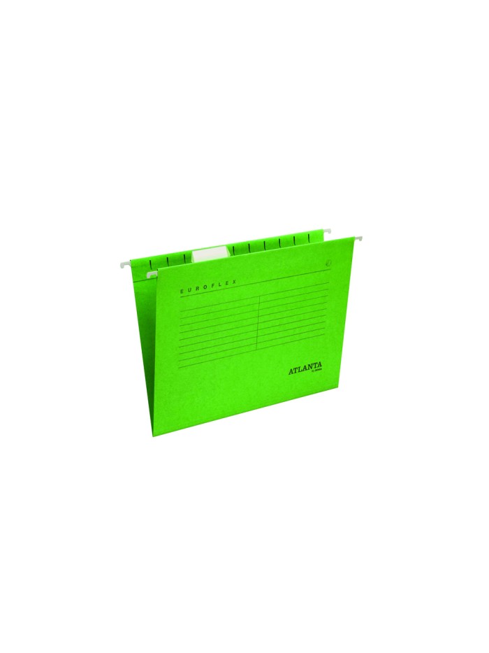 Carpeta colgante tarifold atlanta euroflex din a4 cartulina 100%reciclada fsc color verde caja de 25 Carpeta colgante tarifold atlanta euroflex din a4 cartulina 100%reciclada fsc color verde caja de 25