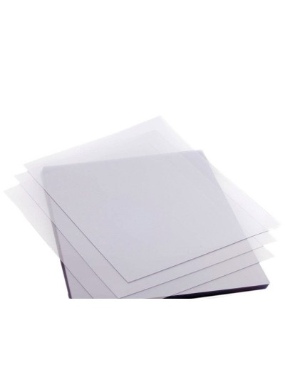 Tapa encuadernacion liderpapel polipropileno a4 0.8mm transparente paquete de 50 unidades