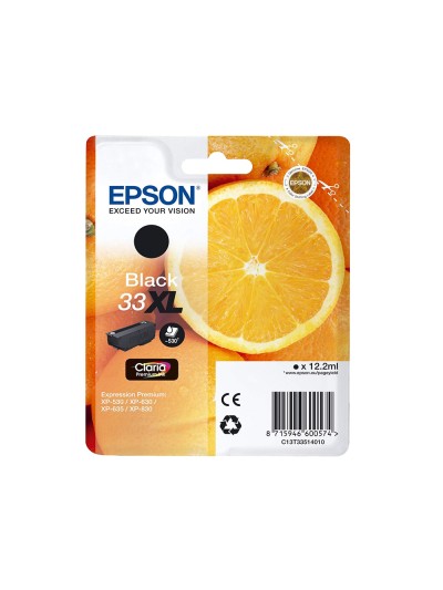 Ink-jet epson expression premiun t3351 33xl xp-530 / xp-630 / xp-640 / xp-830 / xp-900 negro 530 pag
