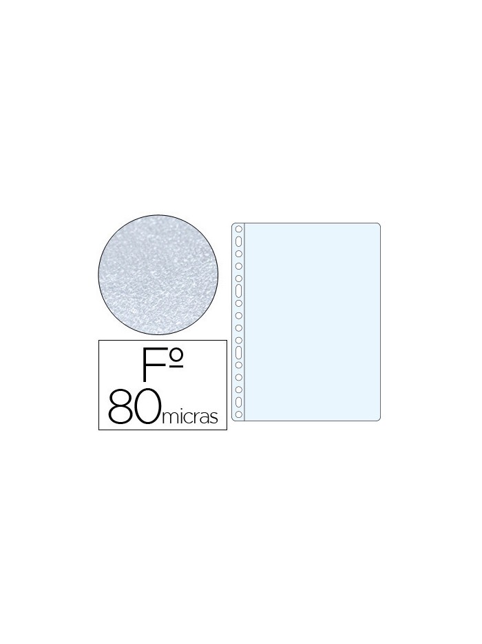 Funda multitaladro esselte folio polipropileno 80 mc 16 taladros piel de naranja caja de 100 unidades Funda multitaladro esselte folio polipropileno 80 mc 16 taladros piel de naranja caja de 100 unidades