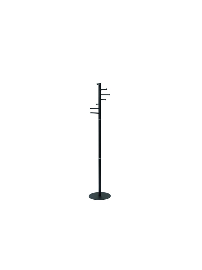 Perchero rocada maulcaurus 7 colgadores color negro 350x350x1770 mm Perchero rocada maulcaurus 7 colgadores color negro 350x350x1770 mm