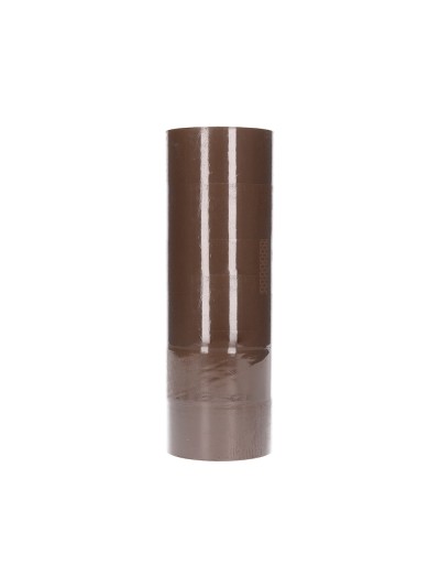 Cinta adhesiva q-connect polipropileno havana 66 mt x 75 mm para embalaje