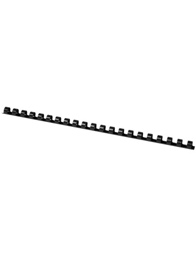 Canutillo q-connect redondo 22 mm plastico blanco capacidad 200 hojas caja de 50 unidades