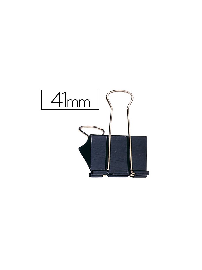 Pinza metalica q-connect reversible n.4 42 mm caja de 10 unidades Pinza metalica q-connect reversible n.4 42 mm caja de 10 unidades