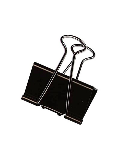 Pinza metalica q-connect reversible n.4 42 mm caja de 10 unidades