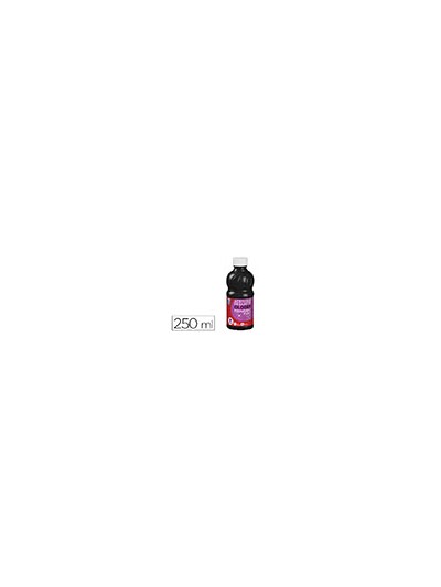 Pintura acrilica l&b brillo negro bote de 250 ml