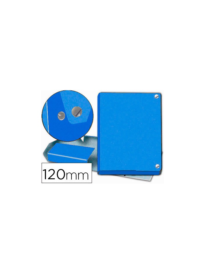 Carpeta proyectos pardo folio lomo 120 mm carton forrado azul con broche Carpeta proyectos pardo folio lomo 120 mm carton forrado azul con broche
