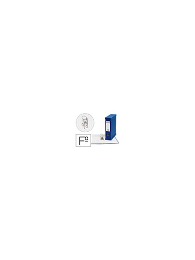 Modulo pardo 1 archivador de palanca folio 2 anillas 70 mm azul 350x100x290 mm