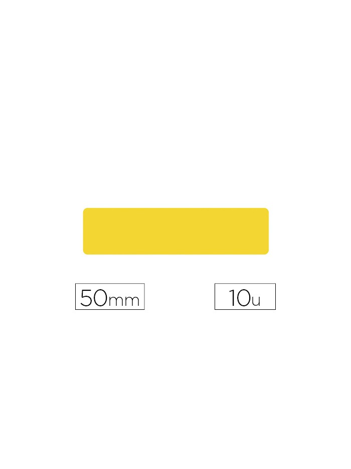 Simbolo adhesivo tarifold pvc tira longitudinal delimitacion suelo 50 mm amarillo pack de 10 unidades Simbolo adhesivo tarifold pvc tira longitudinal delimitacion suelo 50 mm amarillo pack de 10 unidades