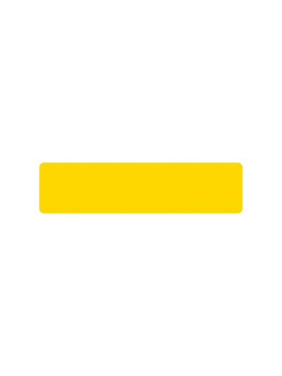 Simbolo adhesivo tarifold pvc tira longitudinal delimitacion suelo 50 mm amarillo pack de 10 unidades