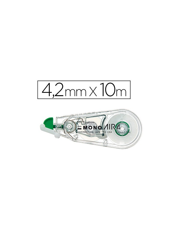 Corrector tombow mono air cinta 4,2 mm x 10 mt Corrector tombow mono air cinta 4,2 mm x 10 mt