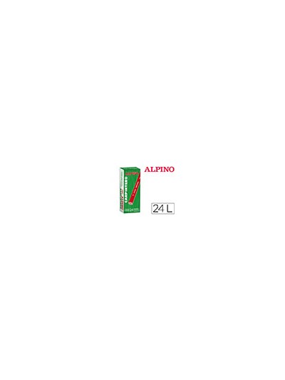 Lapices alpino carpintero caja de 24 unidades