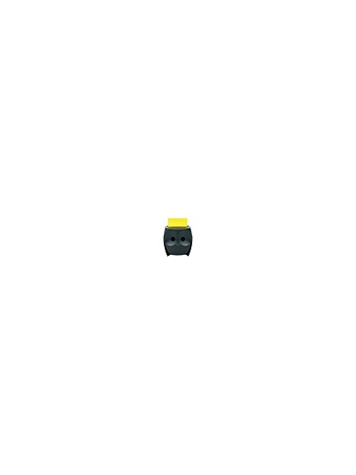 Soporte bloc de notas adhesivas quita y pon post-it buho con 2 bloc z-note amarillo 76x76 mm con 45