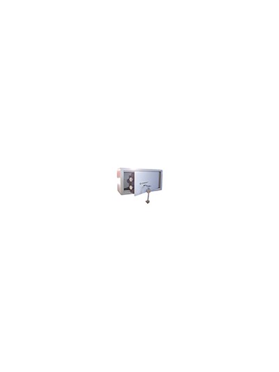 Caja de seguridad q-connect doble pasador capacidad 6l conaccesorios fijacion 200x200x150 mm